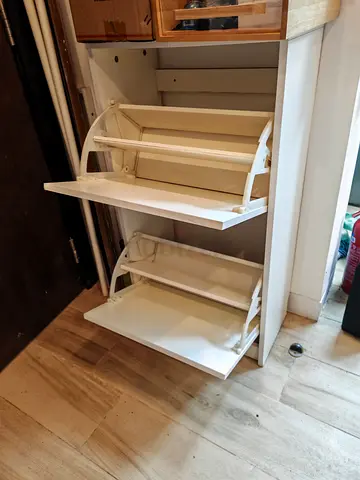 Ikea White Shoe Cabinet