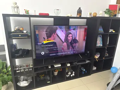 TV Stand and Book Rack