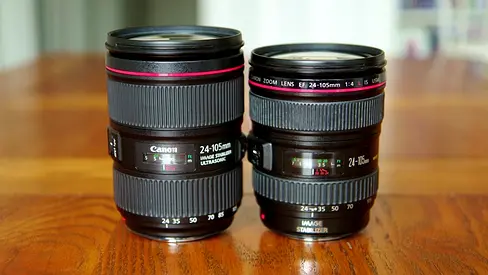 Canon EF 24-105mm L Series Lenses  2 pieces and sigma 85mm 1.4 art canon mount 1 piece