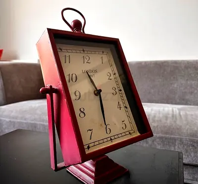 Ornate Vintage-Style Wall Clock with Carved Frame price for 2