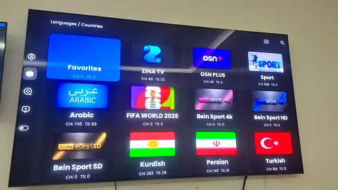 Channel TV boxChannel TV box