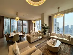 Panoramic Fountain and Burj Khalifa View | Vacant