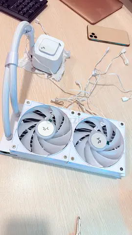 DeepCool LE240 V2 ARGB White 240mm AIO Cooler - Like New