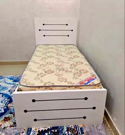 New Single Bed With Mattress For Sale