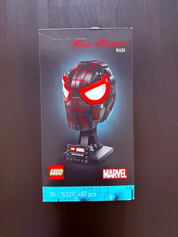 BRAND NEW: Original LEGO Marvel Miles Morales Mask