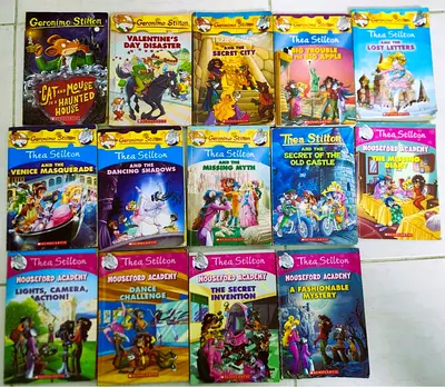 Geronimo Stilton  Thea Stilton – Complete 14 Book Collection | Scholastic