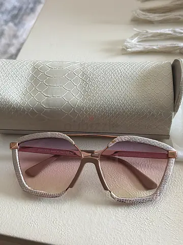 Original Jimmy Choo Sunglasses with Snakeskin Detail