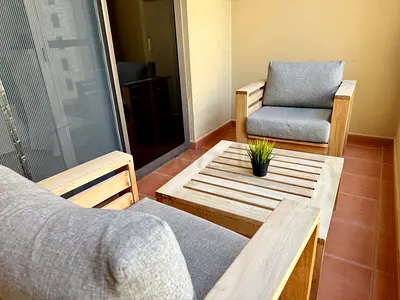 Outdoor furniture Balcony set teak wood