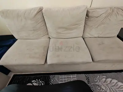 Beige 6-Seater Sofa (Used)