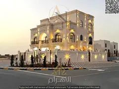 Corner villa on 311E directly | Own a luxury villa in Al Zahia, Ajman | 6 master rooms G+2 | Great d