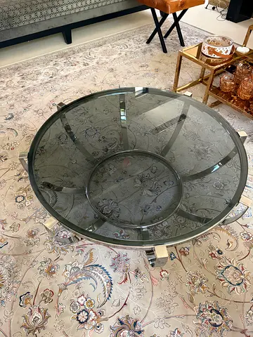 glass table