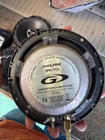 Car speakers