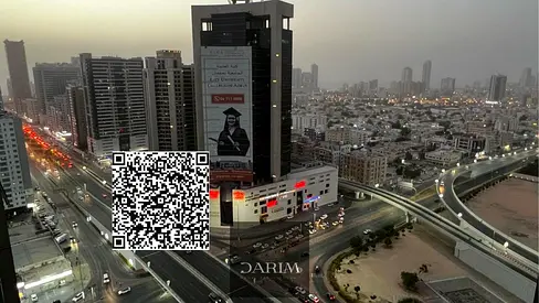 شقة بغرفة نوم واحدة للإيجار الشهري في سيتي تاور عجمان - موقع مميز
