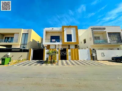 فيلا فاخرة للبيع في الزاهية – عجمان | أرضي + أول + روف شامل رسوم التسجيل