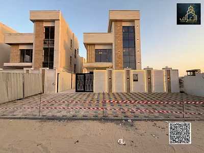 Modern villa, two floors and a roof, including registration fees, free ownership, all nationalities