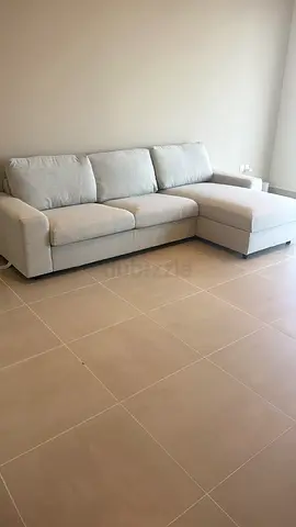 Gunnared beige ikea vimle sofabed with storage space wide armrests