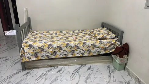 Single wooden bed frame (used)