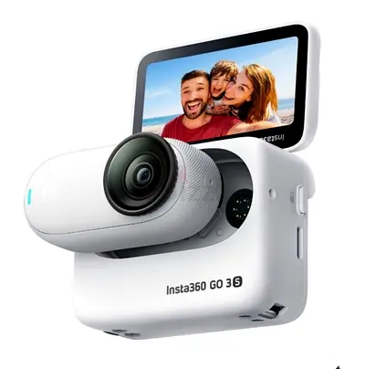 Insta360 GO 3S action camera with flip screen - excellent condition