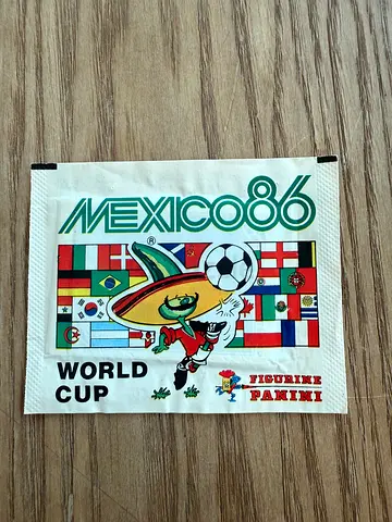 Panini Sticker Pack - 1986 World Cup