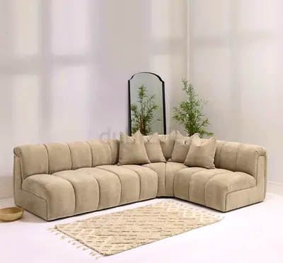 Brand New Luxury Fully Customizable Sofa - Modren soft finish pet friendly - UAE Sharjah Made