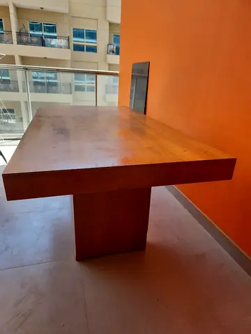 Solid Wood Dining Table - Large Rectangular size is 180 by 90 cm