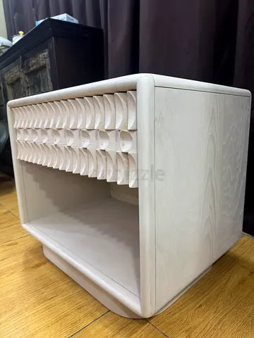 Crate And Barrel Solid Wood Side Table