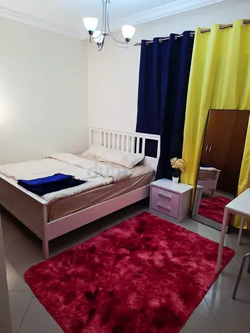 Room for Family – Sea View – Near Dubai Border (Bus  Metro-one bus stop only) Al Taawun Area