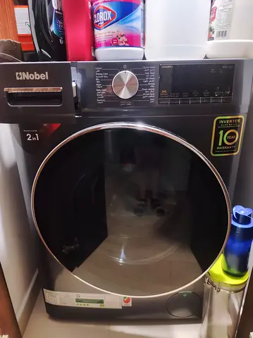 Nobel 8/5 Combo Washer Dryer - 8kg Wash, 5kg Dry, One-Year Warranty