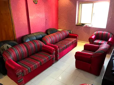 New Velvet Sofa Set – Stylish Home Furniture