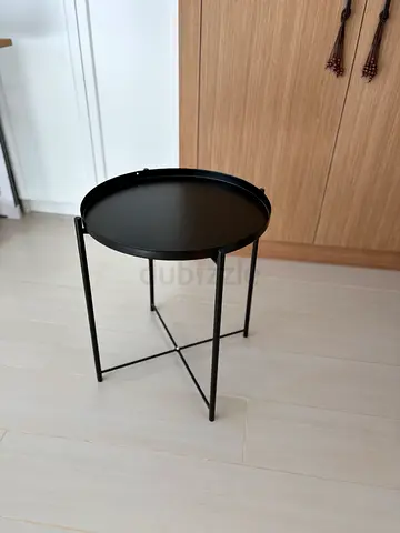 Black Ikea side table