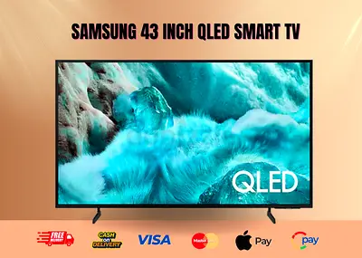 Samsung 43 Inch QLED Smart TV | 4K Vision AI Smart TV | Model 43Q7F