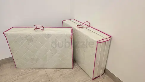 Two Foldable Single Mattresses brilliant Condition