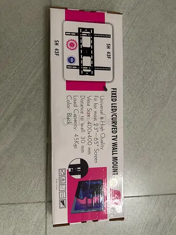 Fixed LED and Curved TV Wall Mount 23 to 65 inch