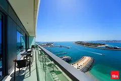 Full Palm Views | Fully Furnished | Private Beach