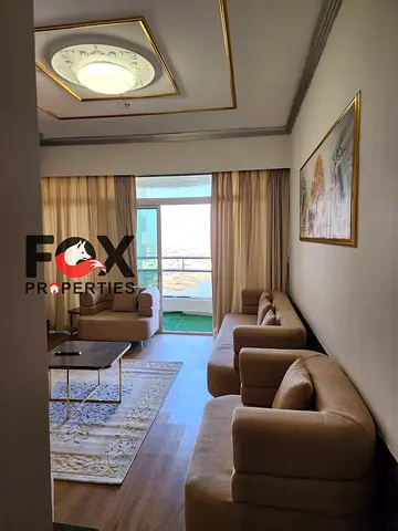 Luxury Furnished Apartment for Sale in Horizon Towers, Al Rashidiya, Ajman with Stunning Creek View from All Rooms.