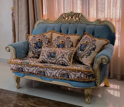 Classic Antique Golden 2-seater