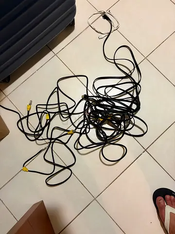 LAN network cables + 5 meters CAT 8 cable