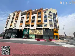 For rent: commercial shop in Al Mowaihat 3 Ajman, 678 sq ft, prime location on main road, excellent 