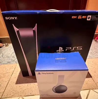 Brand new PlayStation 5 Digital Console + PULSE 3D Wireless Headset