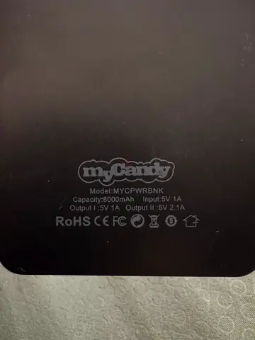 MyCandy Power Bank 8000mAh (Black) - Used