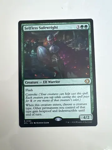 Magic: The Gathering - Selfless Satyr (Single Card) - Good Condition