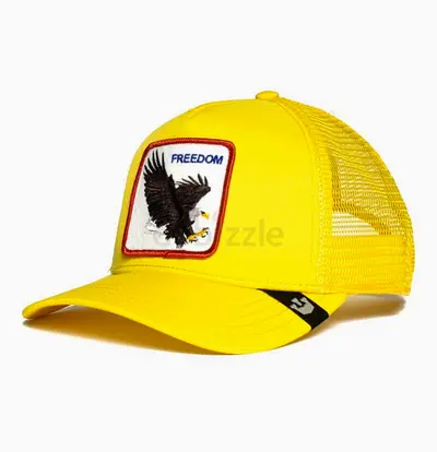 Goorin Bros The Freedom Eagle Unisex Trucker Cap - Yellow