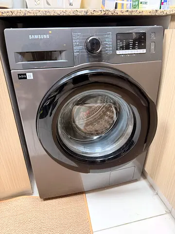 Samsung 8Kg Front Load Washing Machine With Ecobubble, Hygiene Steam And Digital Inverter Technology