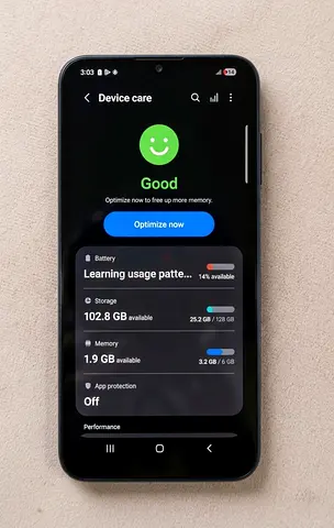 Samsung Galaxy A25 5g smartphone - good condition, unlocked , tdra version, 128gb storage, 6gb ram