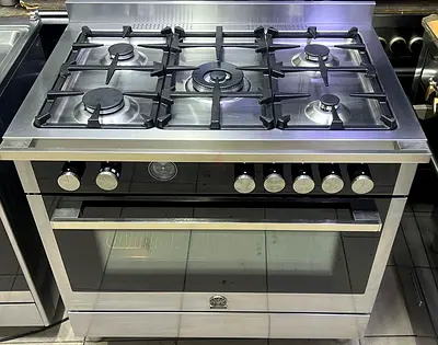 LA  Germania  LATEST model 5 Burner gass/electric top gass oven electric stove 90x60 cooking range m