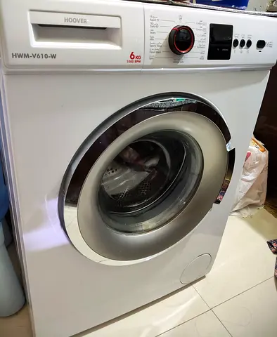 Hoover HWM-V610 6kg Front Load Washing Machine - Good Working Condition. New(only 5 months used)