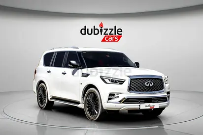 AED 1748/month | 2019 Infiniti QX80  | GCC Specs | Ref#478936