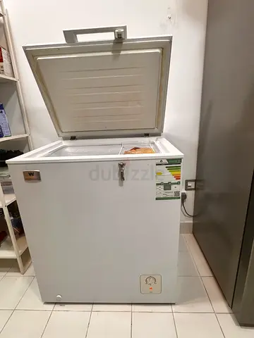 White Compact Chest Freezer