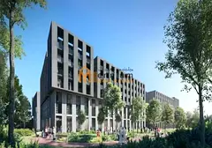 For sale: A distinctive apartment in a building within the Al-Jada project, with a spacious area and