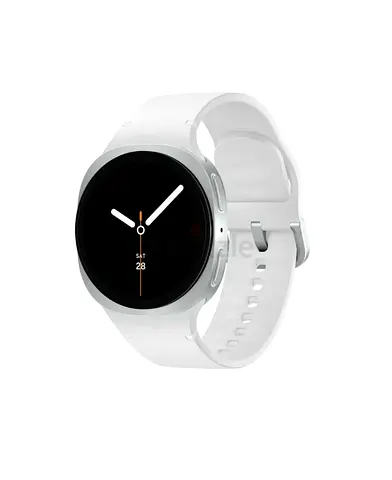 SAMSUNG WATCH 8 White Smartwatch - Wearable Fitness Watch (Good Condition) Sam